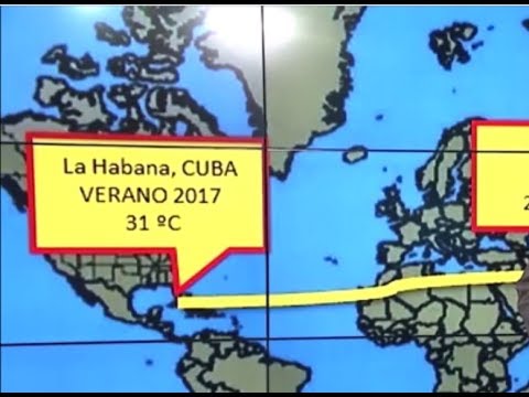 Informe climático de Cubavisión, La Habana 2017 - 2100