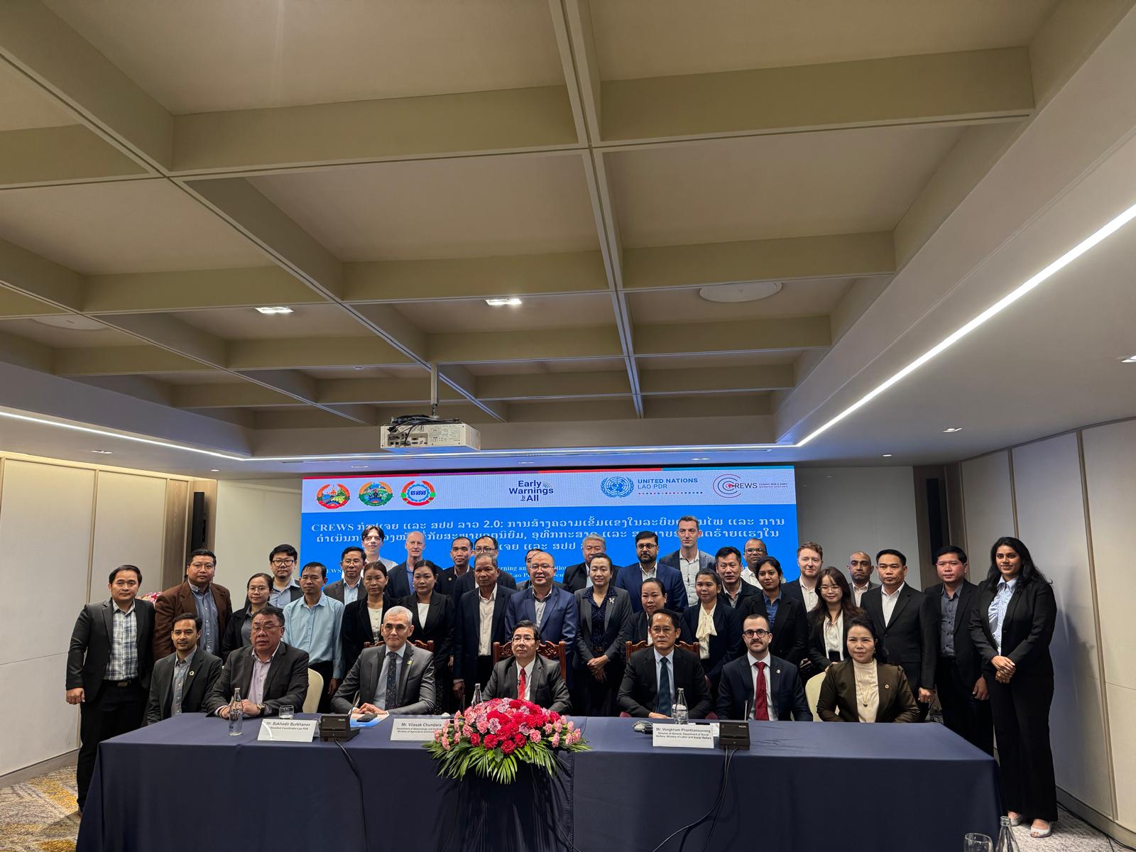 New Project Launches to Strengthen Early Warning Systems in Cambodia and Lao People's Democratic Republic