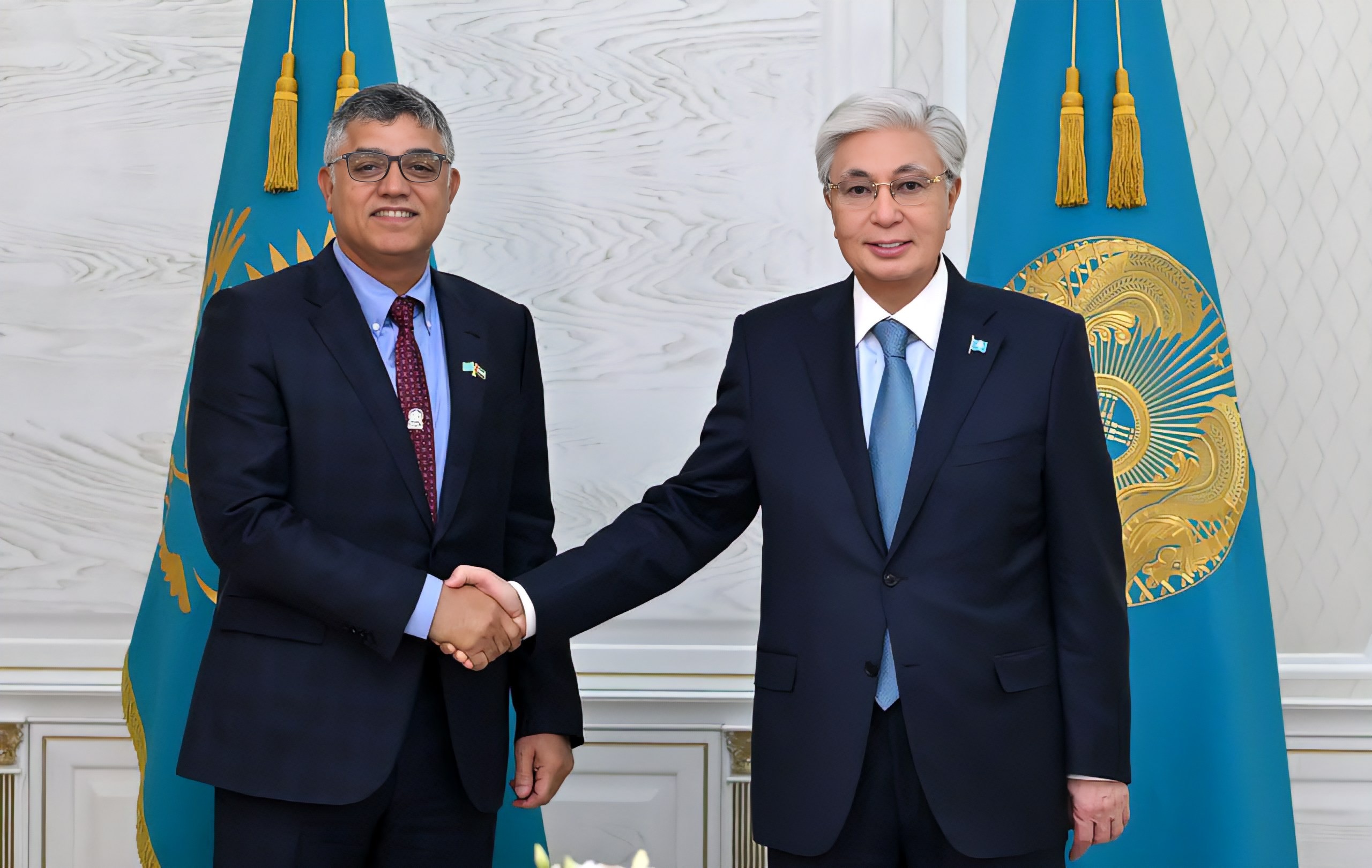 President of Kazakhstan Meets with WMO President to Discuss Climate Cooperation, Water Security, and UAE–Kazakhstan Cloud Seeding Project