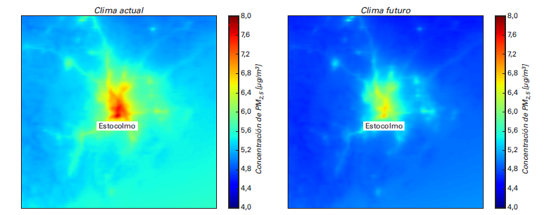 Promedio anual de concentraciones de PM2,5