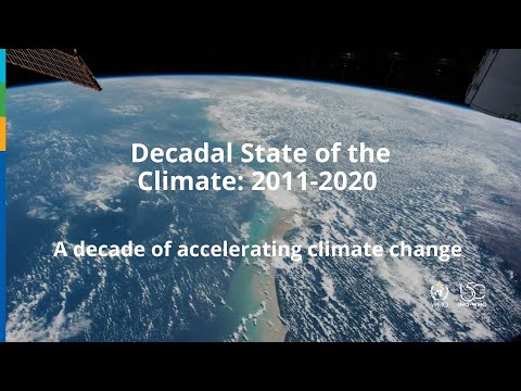 Decadal State of the Climate 2011-2020 report animation