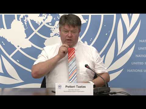 A statement by SG Petteri Taalas in the WMO-WHO Joint Press Conference on Heatwave in Europe