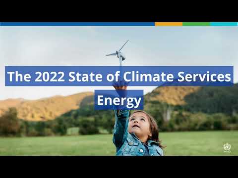 2022 State of Climate Services - Energy