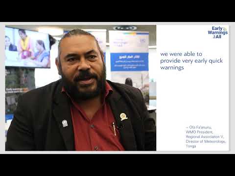The Vital Role of Early Warning Systems for Tonga and Small Island Developing States