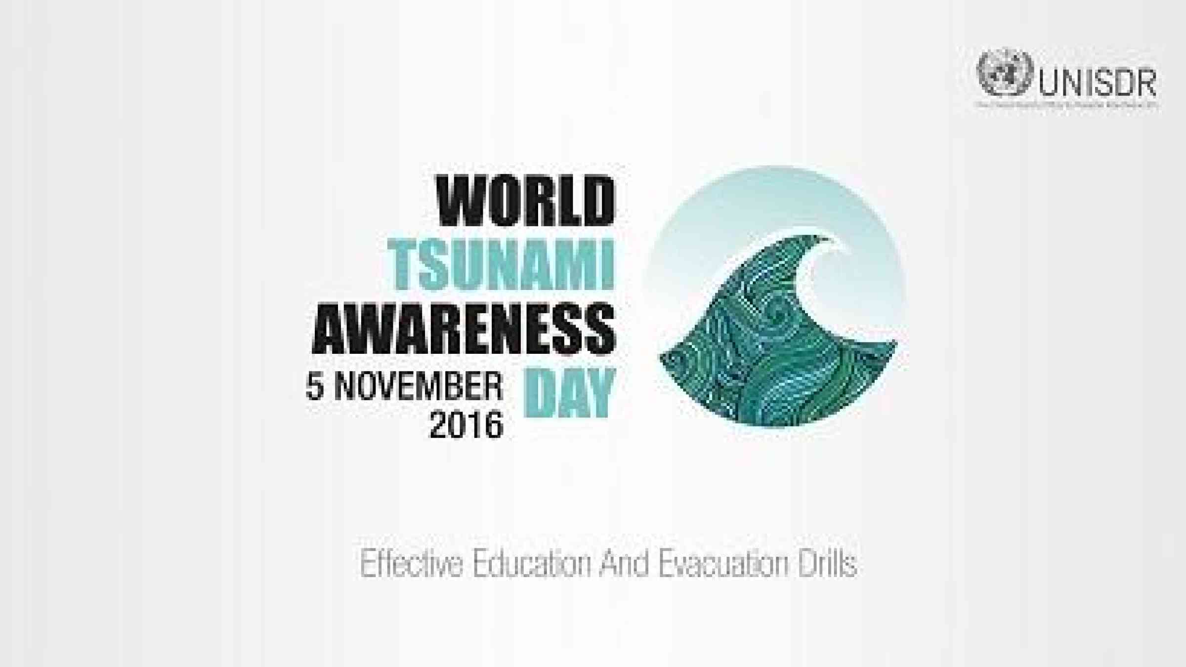 World Tsunami Awareness Day Plans Rolled Out