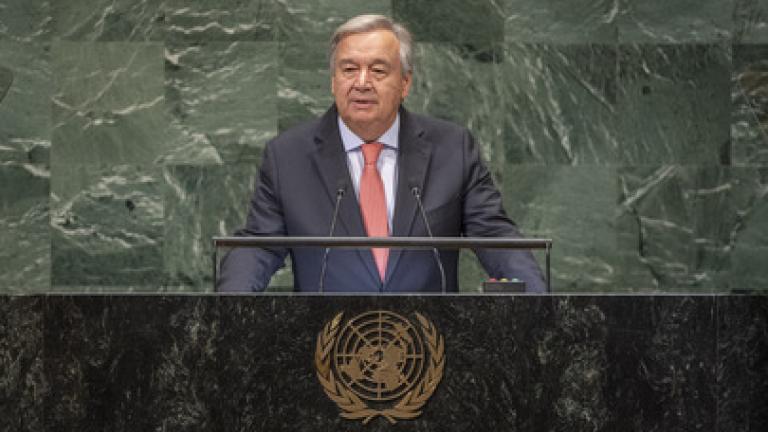 Climate change is moving faster than we are: UN Secretary-General
