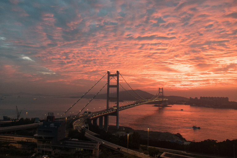 Lave sunset - Hong Kong