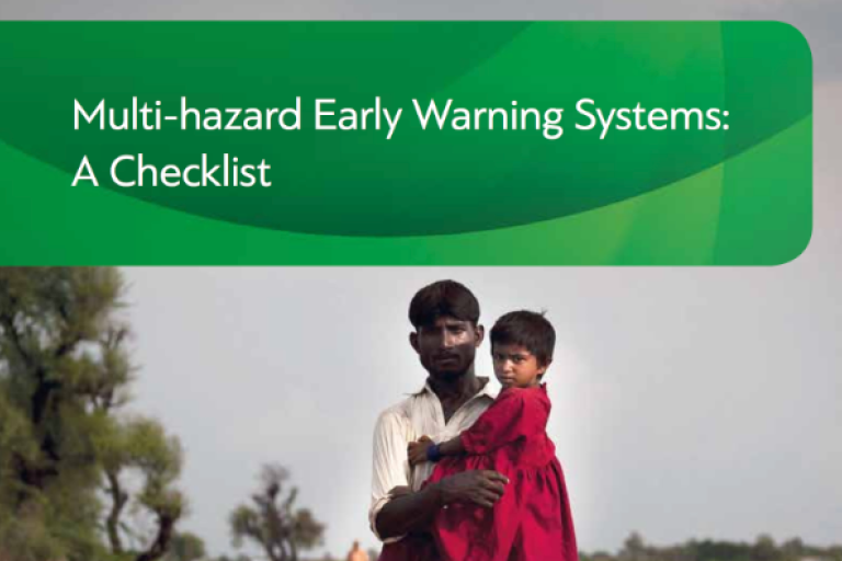Multi-Hazard Early Warning Systems Checklist 2018