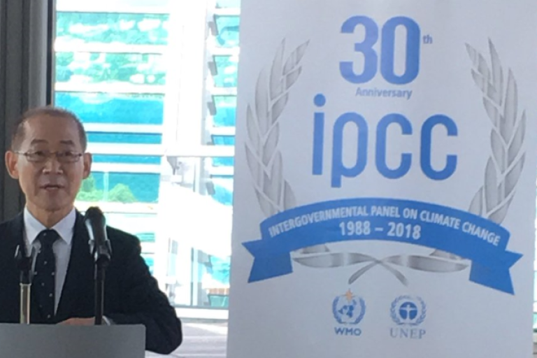 IPCC Chair Hoesung Lee