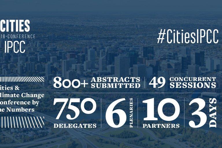 CitiesIPCC conference, Edmonton, Canada 5-8 May 2018
