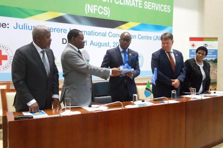 Tanzania climate services launch