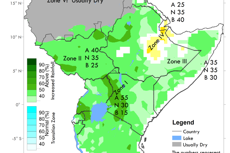 GHACOF rainfall forecast for March-May 2020
