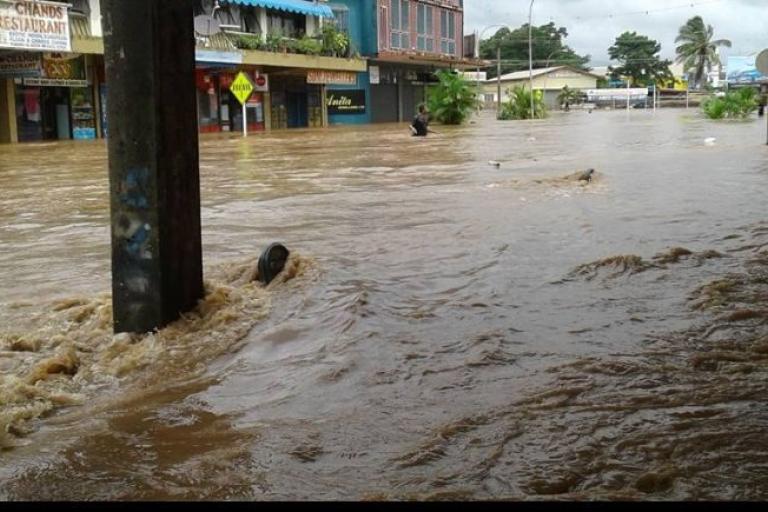 Photo Tropical Cyclone Josie causes major flooding in Fiji's Ba Photo: Fiji Village