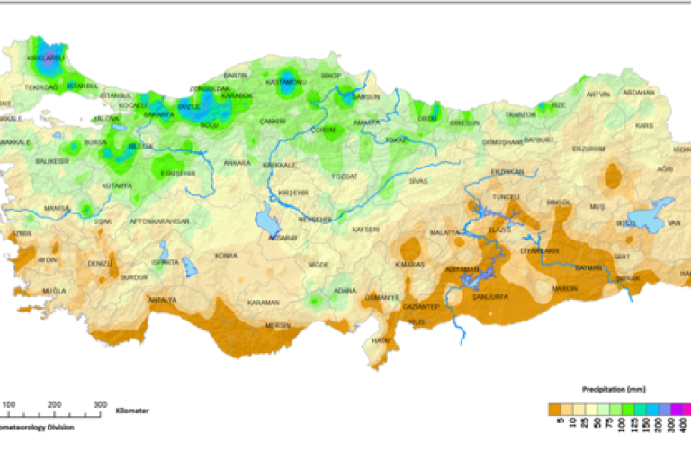 June 2020 Precipitation Assessment for Turkey