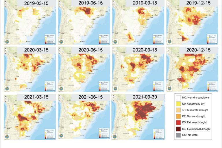 La Plata Basin drought analysis published