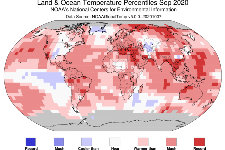 Warmest September on record: NOAA