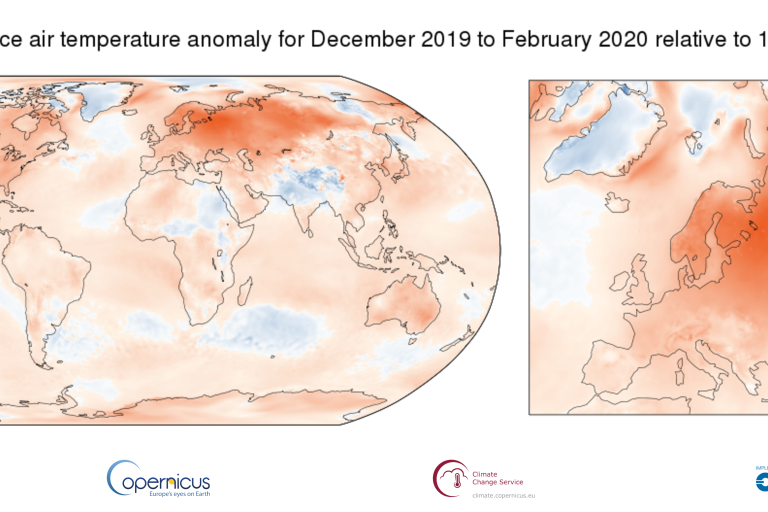 Europe has warmest winter on record: Copernicus/ECMWF