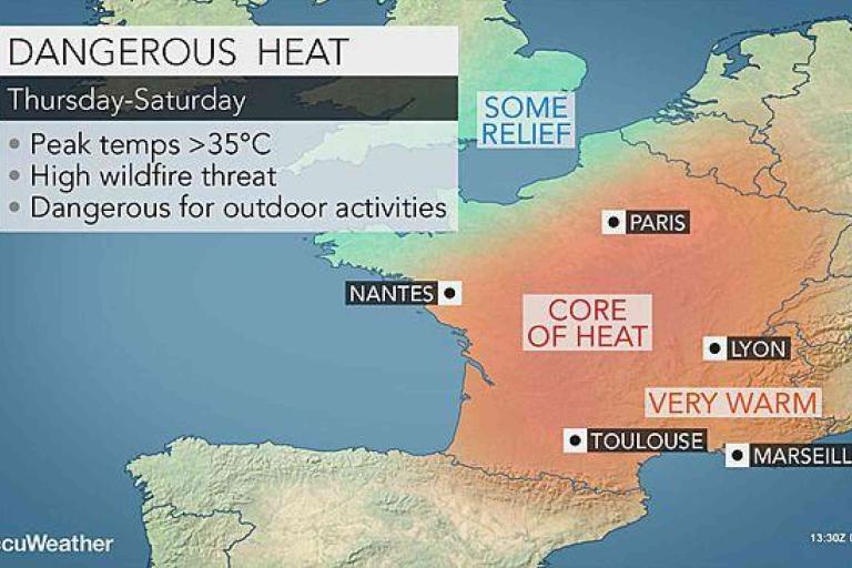 France responds to heatwaves