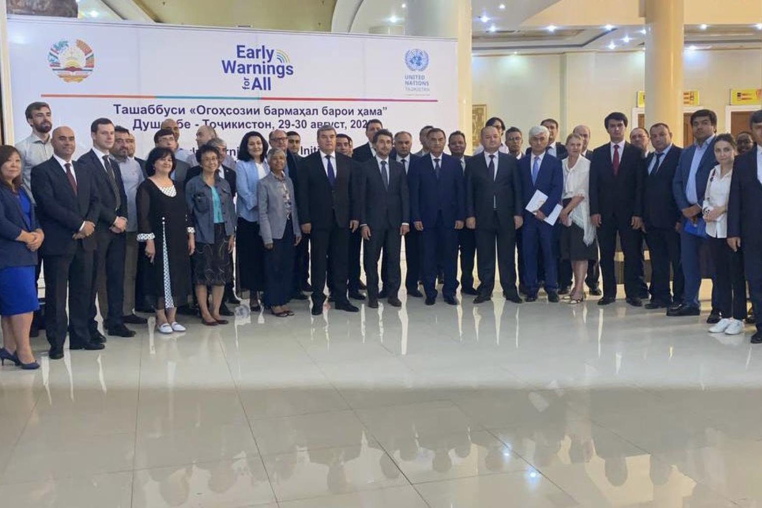 Early Warnings for All gains ground with launch in Tajikistan