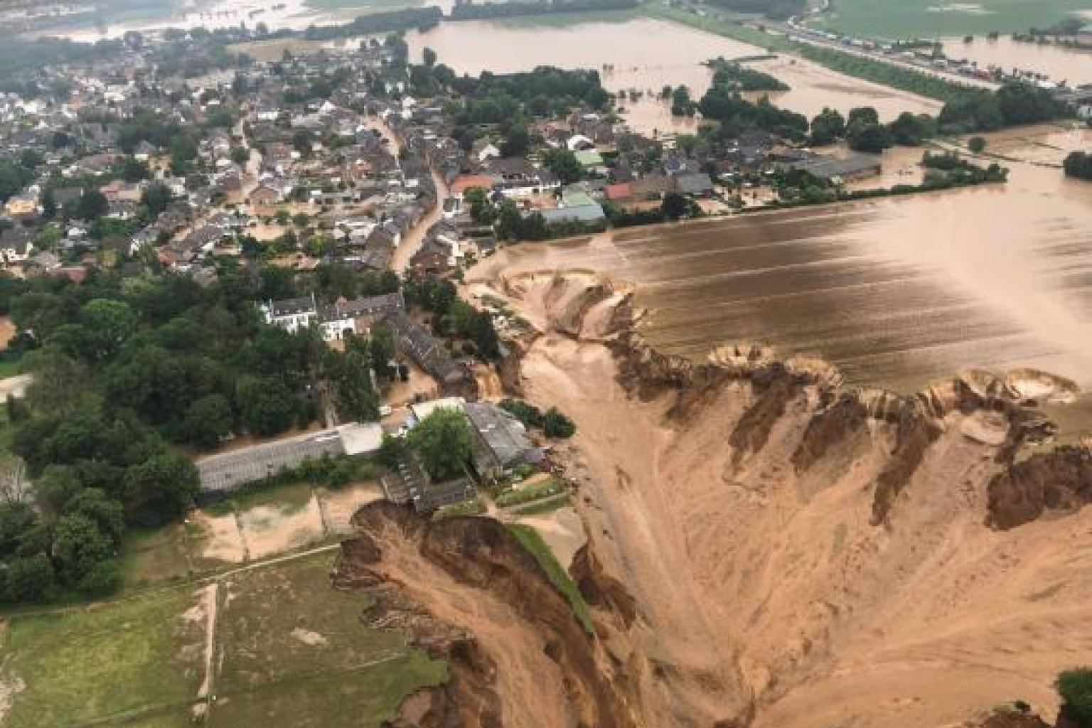 Climate change made floods in Western Europe more likely