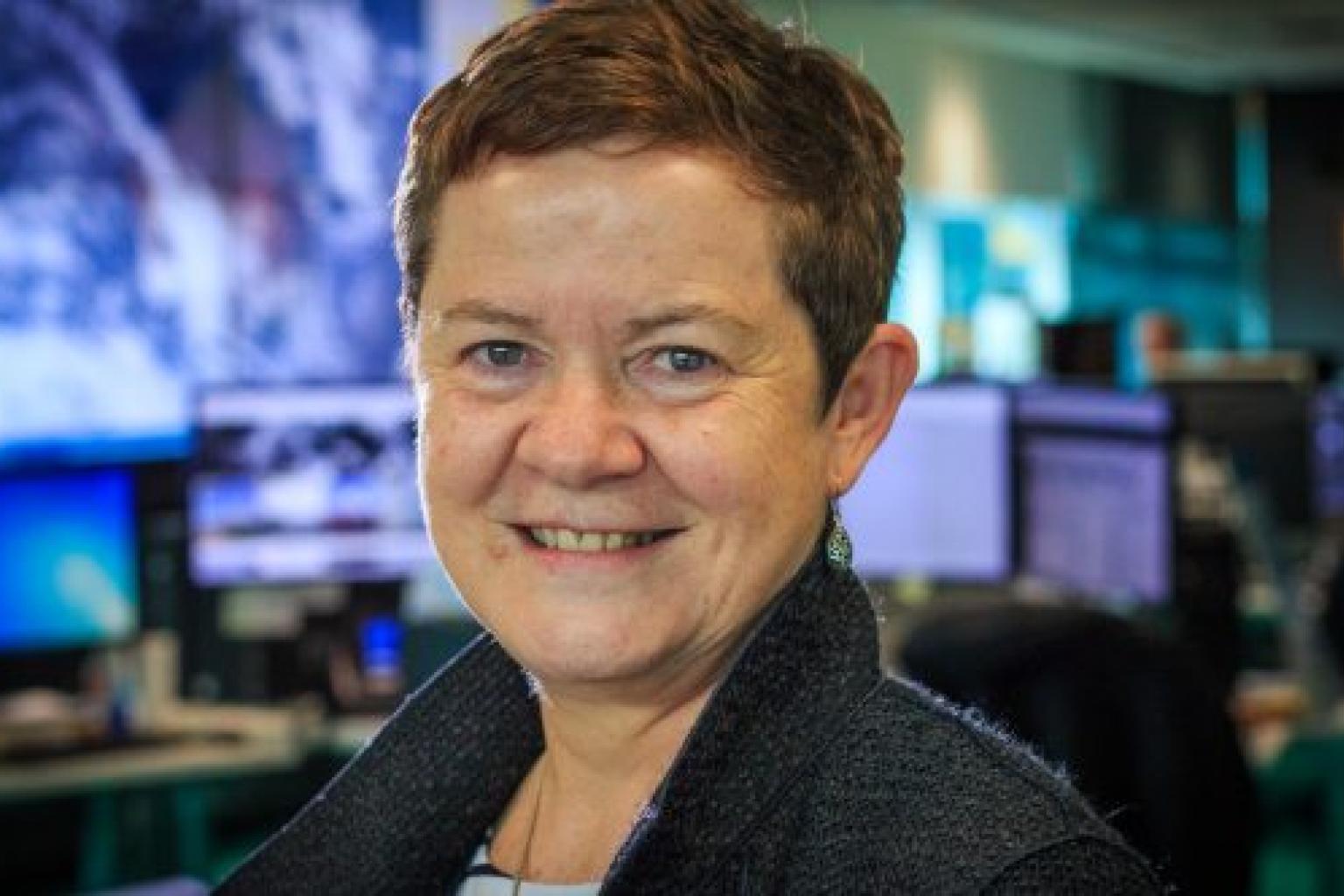 Sue Barrell of Australia honored for outstanding leadership