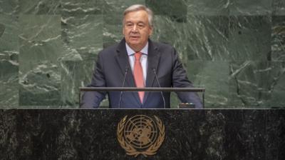 Climate change is moving faster than we are: UN Secretary-General