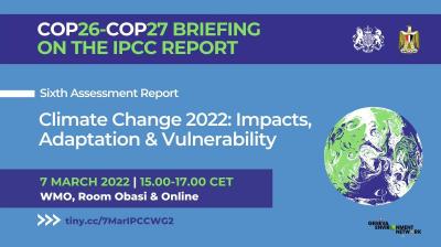 COP26-COP27 IPCC report