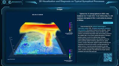 Video: CRA 3D visualization and diagnosis on typical synoptical processes