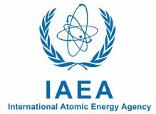 The international atomic energy agency logo.