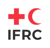 Logo of the International Federation of Red Cross and Red Crescent Societies (IFRC) featuring a red cross, a red crescent, and the text "IFRC" in black.