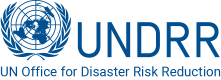 The logo of the united nations office for disaster risk reduction (undrr).