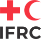 Logo of the international federation of red cross and red crescent societies (ifrc).