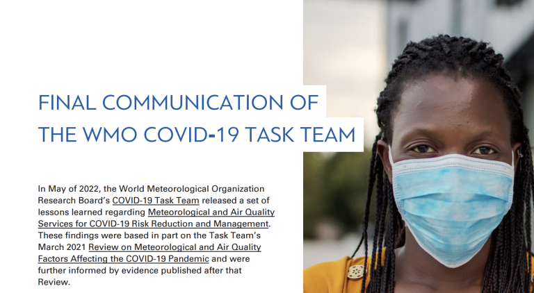WMO Covid19 Task Team final report