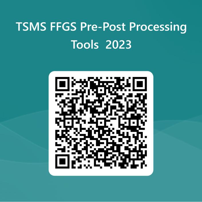 TSMS FFGS pre-post processing tools 2023 screenshot.