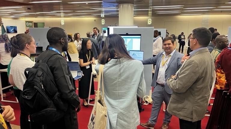 WMO Booth Live demos