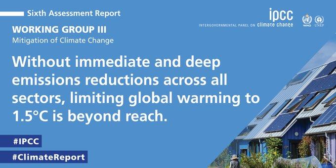 IPCC Working Group III report
