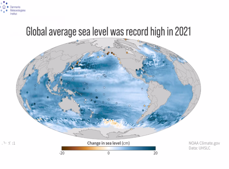 global average sea level