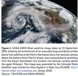 NOAA GOES-West satellite image taken 12 Sept 2020