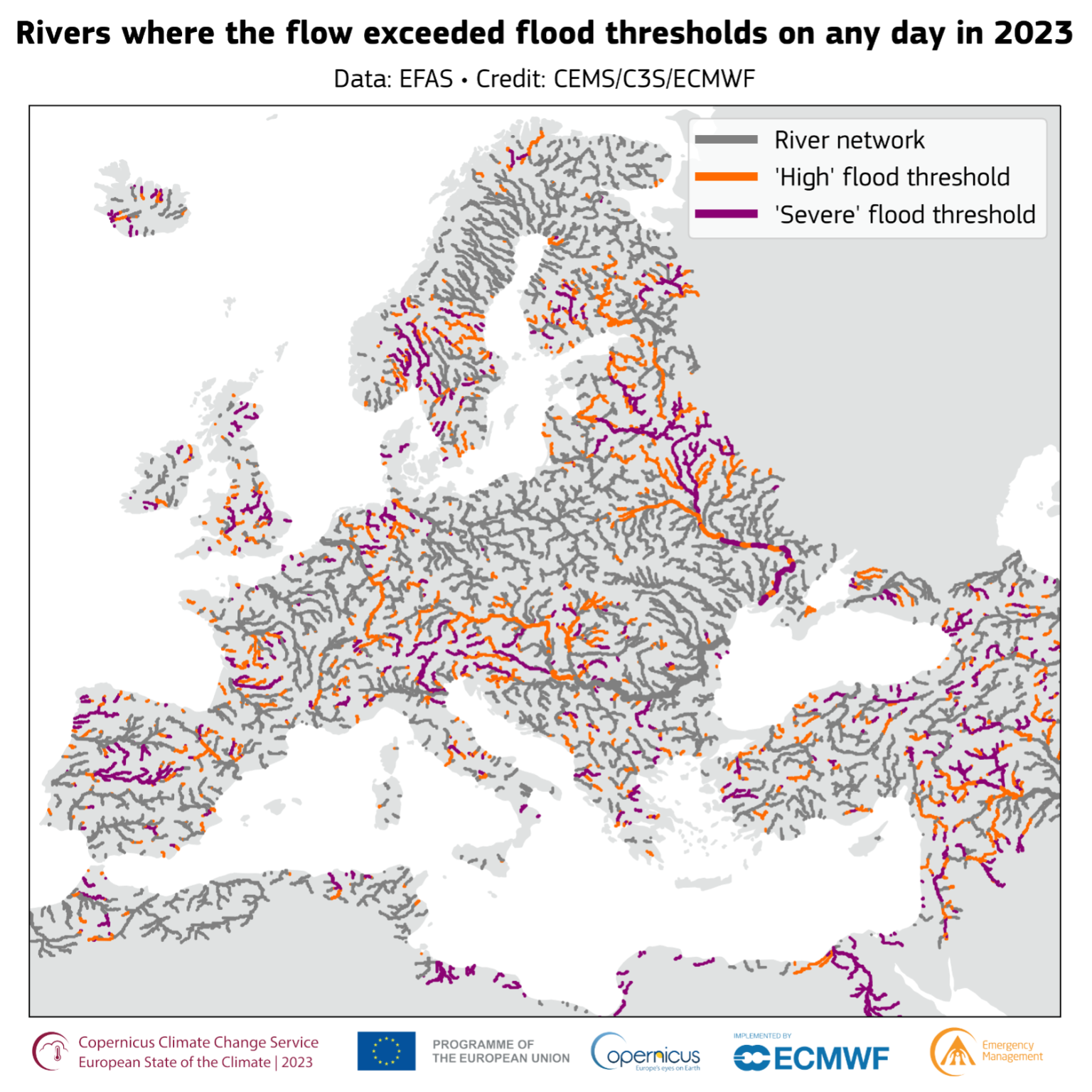 Europe experiences widespread flooding and severe heatwaves in 2023