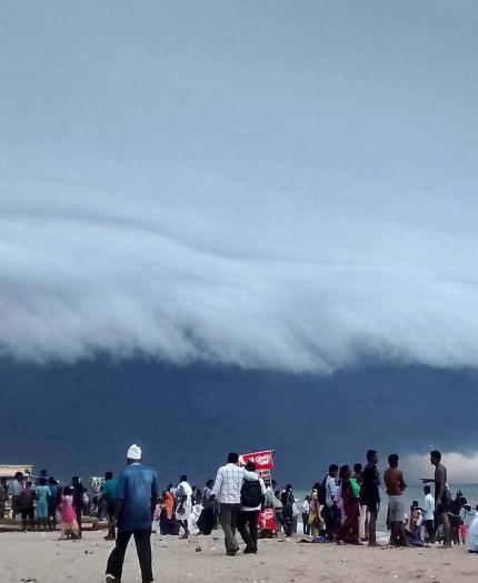 Storm over Chennai, India - June 2015. Photographer: Osho G.K. 