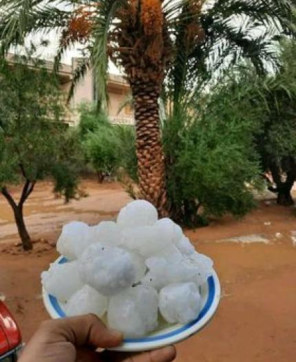 Extreme weather Libya