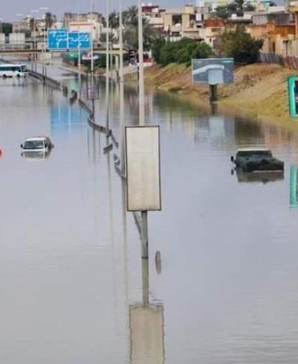 The northwestern regions of Libya were affected by weather extreme